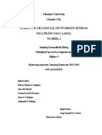 Sample of THESIS - Filipino Requirement