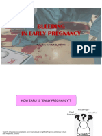 Bleeding in Early Pregnancy