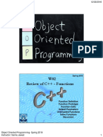 W02 Review of C++ - Functions
