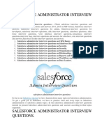 Salesforce Administrator Interview Questions 150