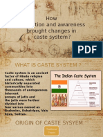 How Education Brought Changes in Caste System