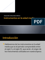 Instrumentos en La Edad Media