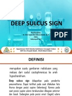 ppt deep sulcus sign