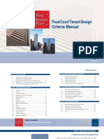 Food Court Tenant Design Criteria Manual