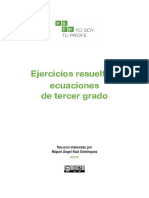 Ecuaciones 3 Grado Ejercicios Resueltos