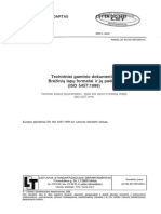 Techniniai Gaminio Dokumentai Brėžinių Lapų Formatai Ir Jų Padėtys (ISO 5457 1999)