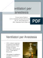 Ventilatori per anestesia