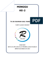 Minggu KE-2: TK Ar-Rahman Kab. Pamekasan
