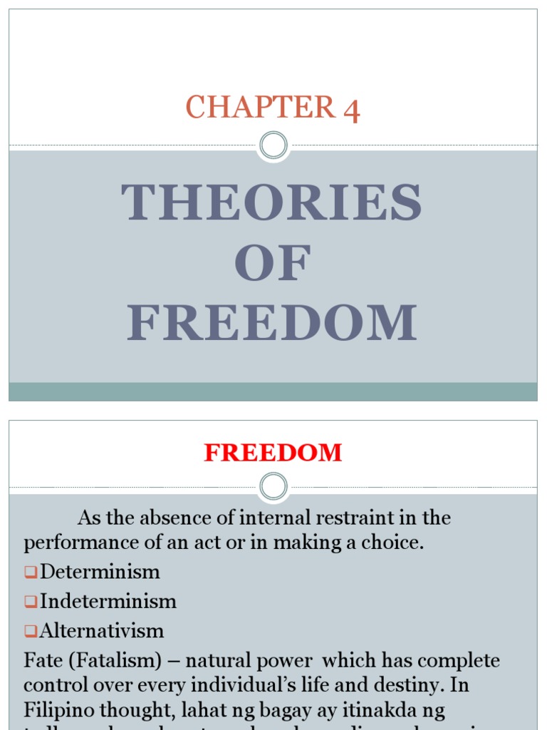 Chapter 4 Philosophy | PDF | Free Will | Augustine Of Hippo
