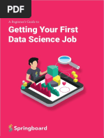 Getting Your First Data Science Job PDF