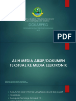 Alih Media Arsip Tekstual Ke Media Elektronik