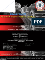 Major Project: Exhaust Gas Recirculation Test Rig