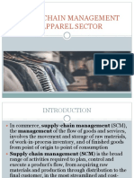 SCM in Apparel Sector