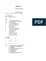 Useful Magnetic Formulae