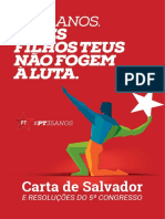 Carta de Salvador: análise da crise e desafios do PT