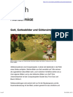 Steffen - Gott Gottesbilder Und Goettersimulationen Reli - CH PDF