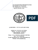 Minimum Standard Requirements For 50 Admissions PDF