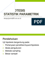 Uji Statistik Parametrik PDF