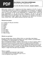 Experiencia Tipagem Sanguinea