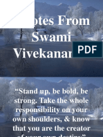 Inspirational Quotes From Swami Vivekananda