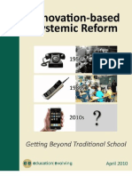 Innovation Based Systemic Reform