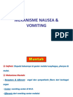 Mekanisme Nausea & Vomiting