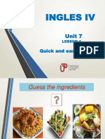 U7 - Quick and Easy Dishes PDF