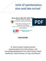 Management of spontaneous reperfusion and late arrival - Héctor Bueno, MD.pdf