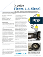 Timing Belt Guide Fiesta 14 Diesel