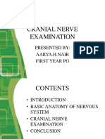 Cranial Nerve Examination Part I