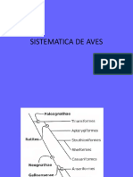 4-A.SISTEMATICA Aves Primera Parte PDF