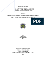 Modul 7. PERENCANAAN PONDASI TIANG PANCANG INDIVIDUAL PILE DATA TANAH CONE PENETRATION TEST (CPT).pdf