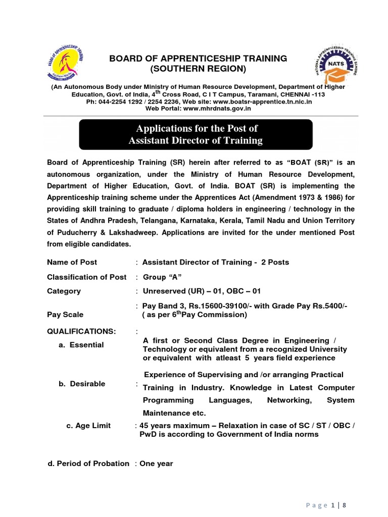 Adt PDF | PDF | Apprenticeship | Request For Proposal