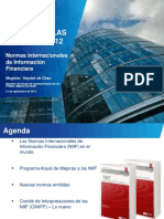 CUMBRE DE LAS AMÉRICAS 2012 Normas Internacionales de Información Financiera