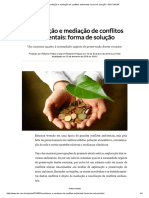 Conciliação e Mediação de Conflitos Ambientais_ Forma de Solução - DM.com.BR