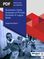 Economic Value Analysis of Private Schools in Lagos State 1