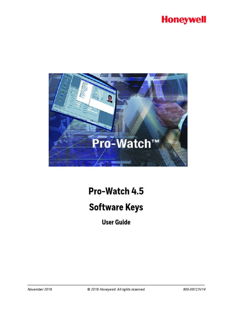 Pro-Watch 4.5 SoftwareKeys External User Oct 25 2018 PDF | PDF ...