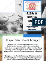 RIBA & BUNGA BANK: Kedudukan Hukum dan Alternatif Syariah