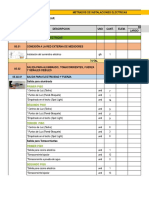Metrados Eléctricas - MODI