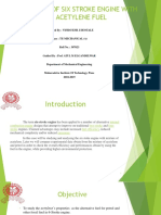 Analsis of Six Stroke Engine With Acetylene Fuel