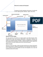 Partes de La Ventana de Powerpoint