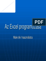 Excel Makrok