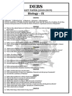 Biology Target Paper Summary