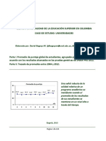 Benchmarking de Universidades Colombianas (2012) PDF