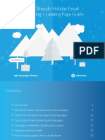 Holiday Email Marketing Landing Guide