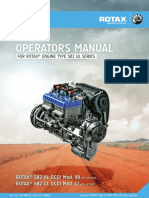 Operators Manual: For Rotax® Engine Type 582 Ul Series