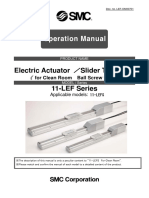 Electric Actuator Slider Type 11-LEF Series: For Clean Room Ball Screw Type