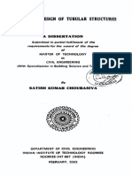 Analysis & Design of Tubular Structures: A Dissertation