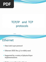 Tcp/Ip and TCP Protocols: Internet 1