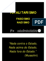 Fascismo e Nazismo - Slides PDF